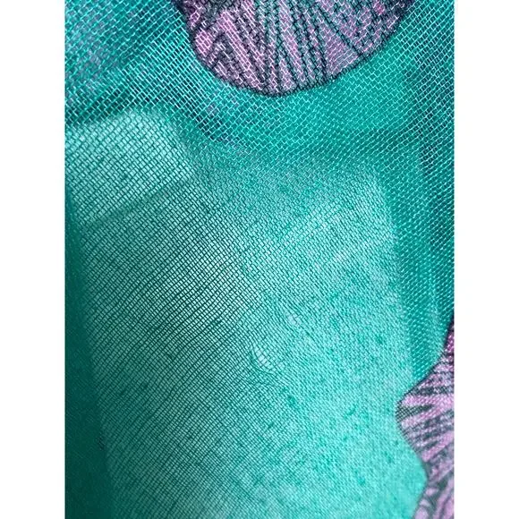 Skull Scarf Green Purple Black - Picture 9 of 13